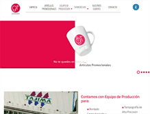 Tablet Screenshot of gtpublicidad.com.mx